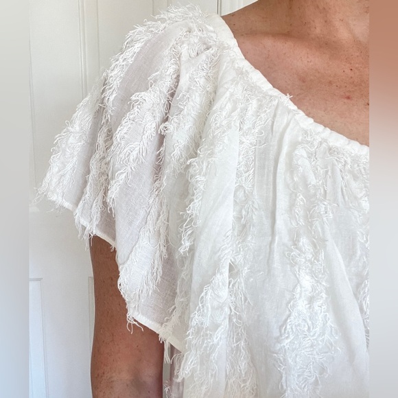 Mirth Capri Dress in White Fringe - Picture 6 of 11